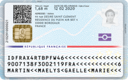 french id card