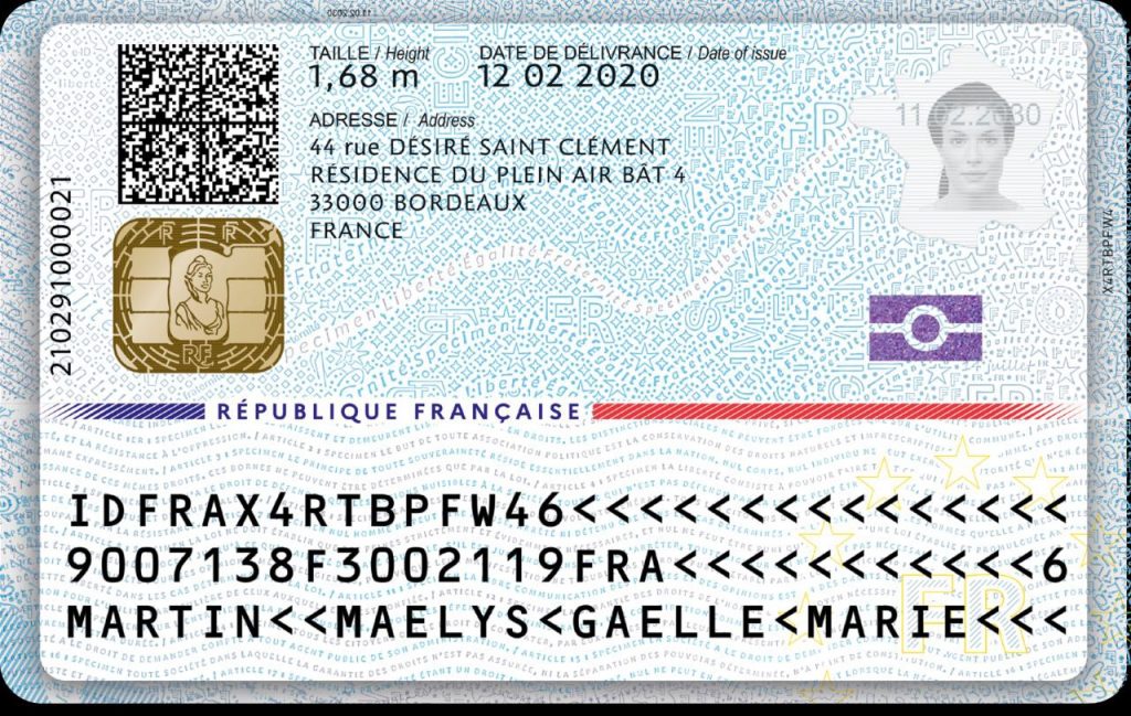 FRENCH ID CARD