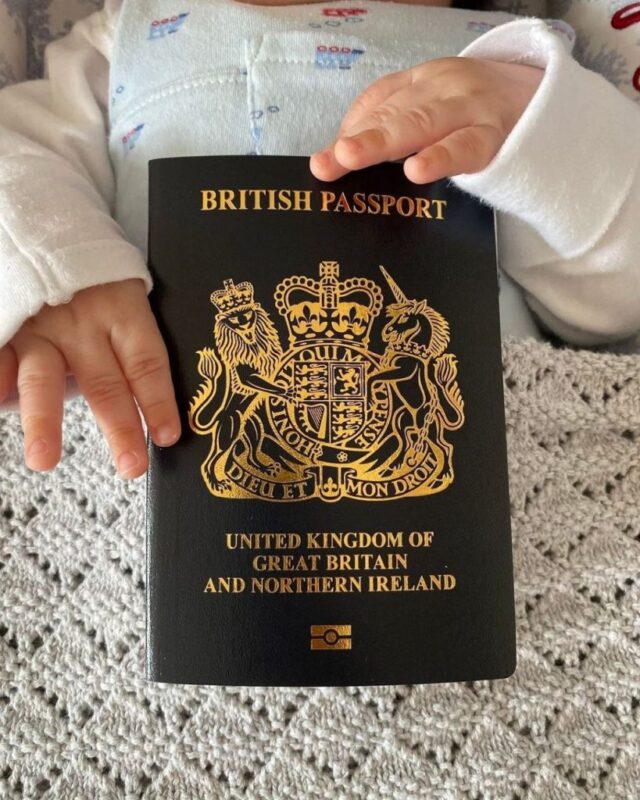 uk passport